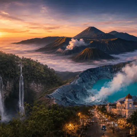 5D4N Sewu - Bromo - Lovina - Penida